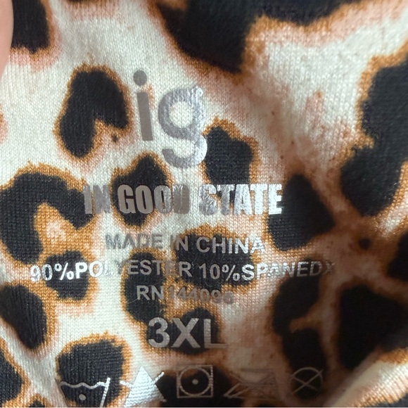 Leopard & Black Leggings Bundle (2 Pairs) - Picture 4 of 6